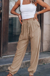 Breezy ALOHA Linen Summer Pants for Effortless Style and Comfort - Lizabella Fashion -  -  - Breezy ALOHA Linen Summer Pants for Effortless Style and Comfort - Lizabella Fashion - #tag1# - #tag2#