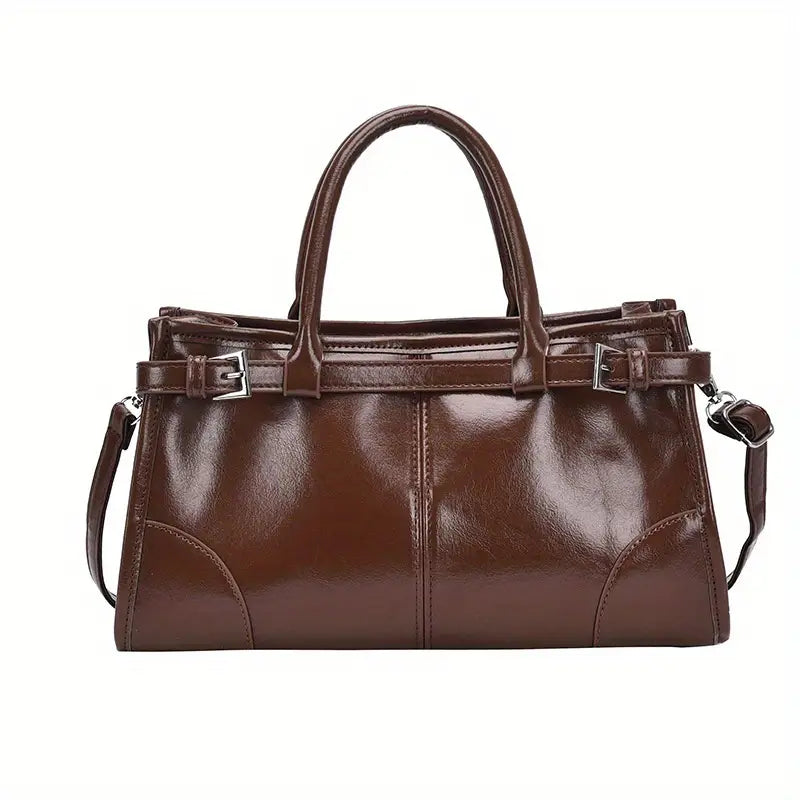 Calliope | Vintage-Style Functional Compartments Crossbody Handbag