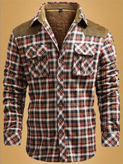 Derrick | Versatile and Comfortable Checkered Flannel Jacket