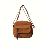 Melissa | Women's Corduroy Small Casual Crossbody Sling Bag