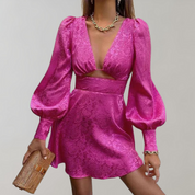 SARAH | Stylish Dress with Puff Sleeves
