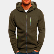 Jhonlee | Casual and Comfortable Hooded Zipper Jacket