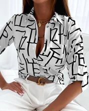 CARMEN | Chic and Stylish Blouse for Spring and Summer Elegance - Lizabella Fashion -  -  - CARMEN | Chic and Stylish Blouse for Spring and Summer Elegance - Lizabella Fashion - #tag1# - #tag2#
