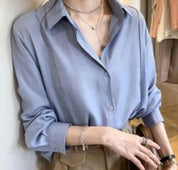 CHIC | Oversized Blouse Cotton - Lizabella Fashion -  -  - CHIC | Oversized Blouse Cotton-Lizabella Fashion - #tag1# - #tag2#