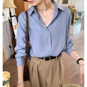 CHIC | Oversized Blouse Cotton - Lizabella Fashion -  -  - CHIC | Oversized Blouse Cotton-Lizabella Fashion - #tag1# - #tag2#