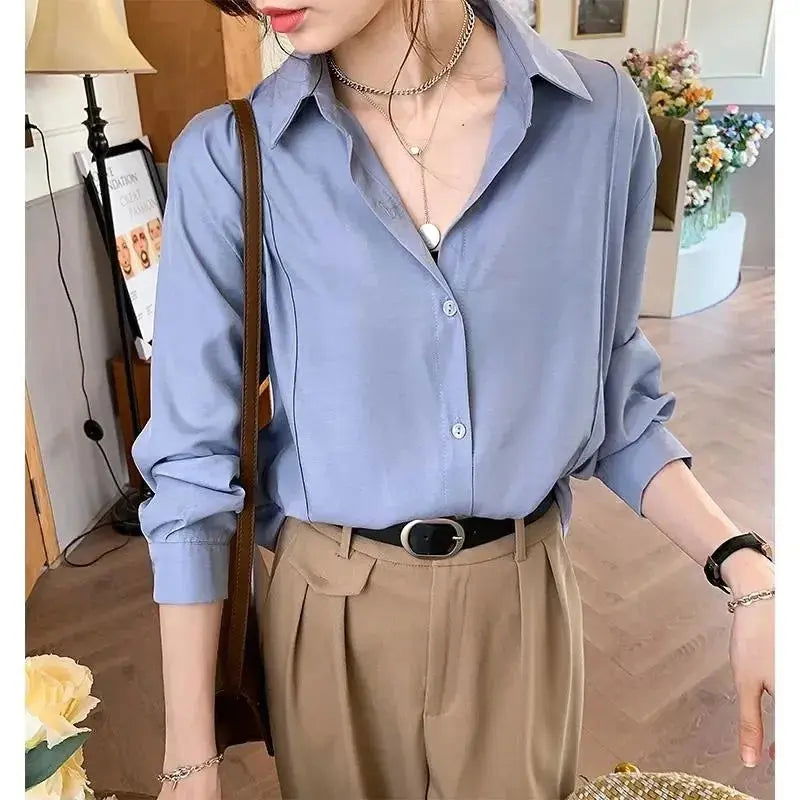 CHIC | Oversized Blouse Cotton - Lizabella Fashion -  -  - CHIC | Oversized Blouse Cotton-Lizabella Fashion - #tag1# - #tag2#