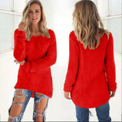 Chelsea Cozy Teddy Fleece Sweater - Lizabella Fashion -  -  - Chelsea Cozy Teddy Fleece Sweater - Lizabella Fashion - #tag1# - #tag2#