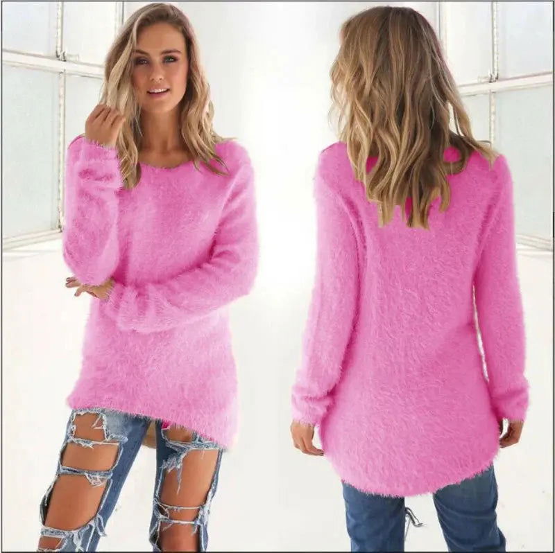 Chelsea Cozy Teddy Fleece Sweater - Lizabella Fashion -  -  - Chelsea Cozy Teddy Fleece Sweater - Lizabella Fashion - #tag1# - #tag2#
