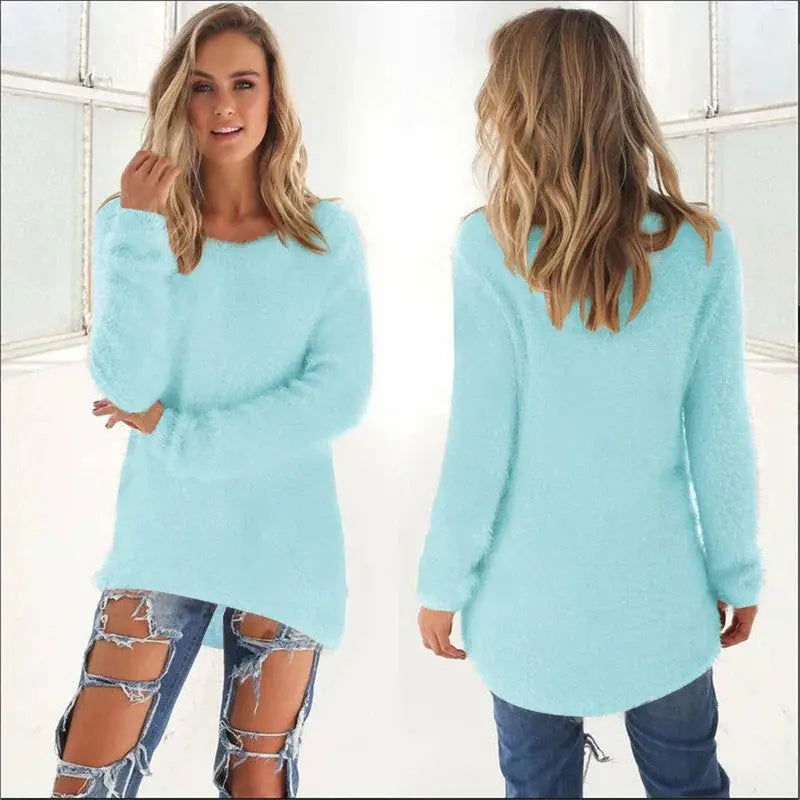 Chelsea Cozy Teddy Fleece Sweater - Lizabella Fashion -  -  - Chelsea Cozy Teddy Fleece Sweater - Lizabella Fashion - #tag1# - #tag2#
