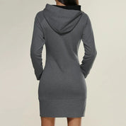 Chic BELLE Hoodie Dress for Effortless Style - Lizabella Fashion -  -  - Chic BELLE Hoodie Dress for Effortless Style - Lizabella Fashion - #tag1# - #tag2#