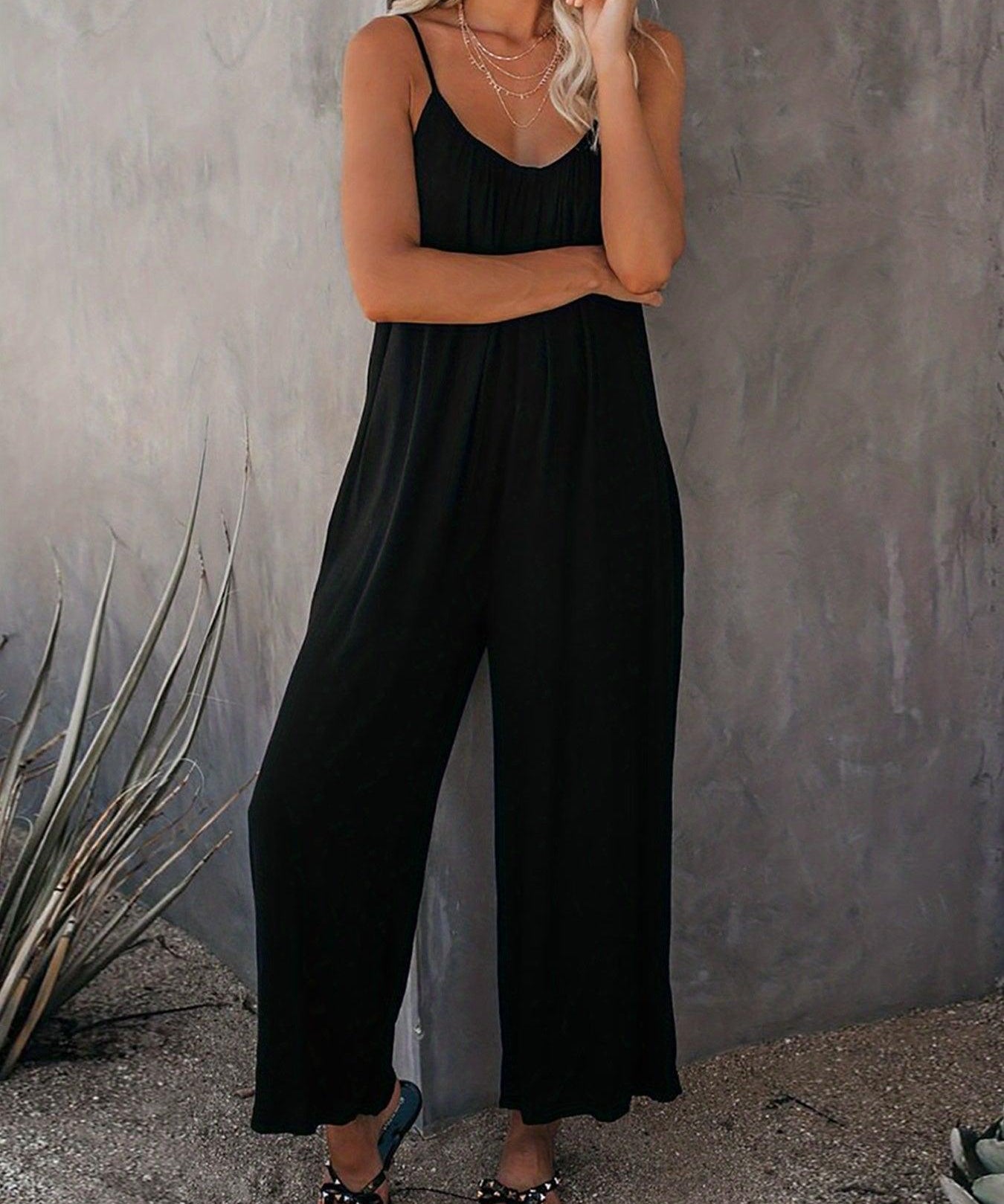 Chic & Comfy EMMA Loose-Fit Jumpsuit for Women - Lizabella Fashion -  -  - Chic & Comfy EMMA Loose-Fit Jumpsuit for Women - Lizabella Fashion - #tag1# - #tag2#