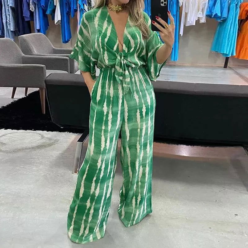 Chic Emily Loose-Fit Jumpsuit for Effortless Style - Lizabella Fashion -  -  - Chic Emily Loose-Fit Jumpsuit for Effortless Style - Lizabella Fashion - #tag1# - #tag2#