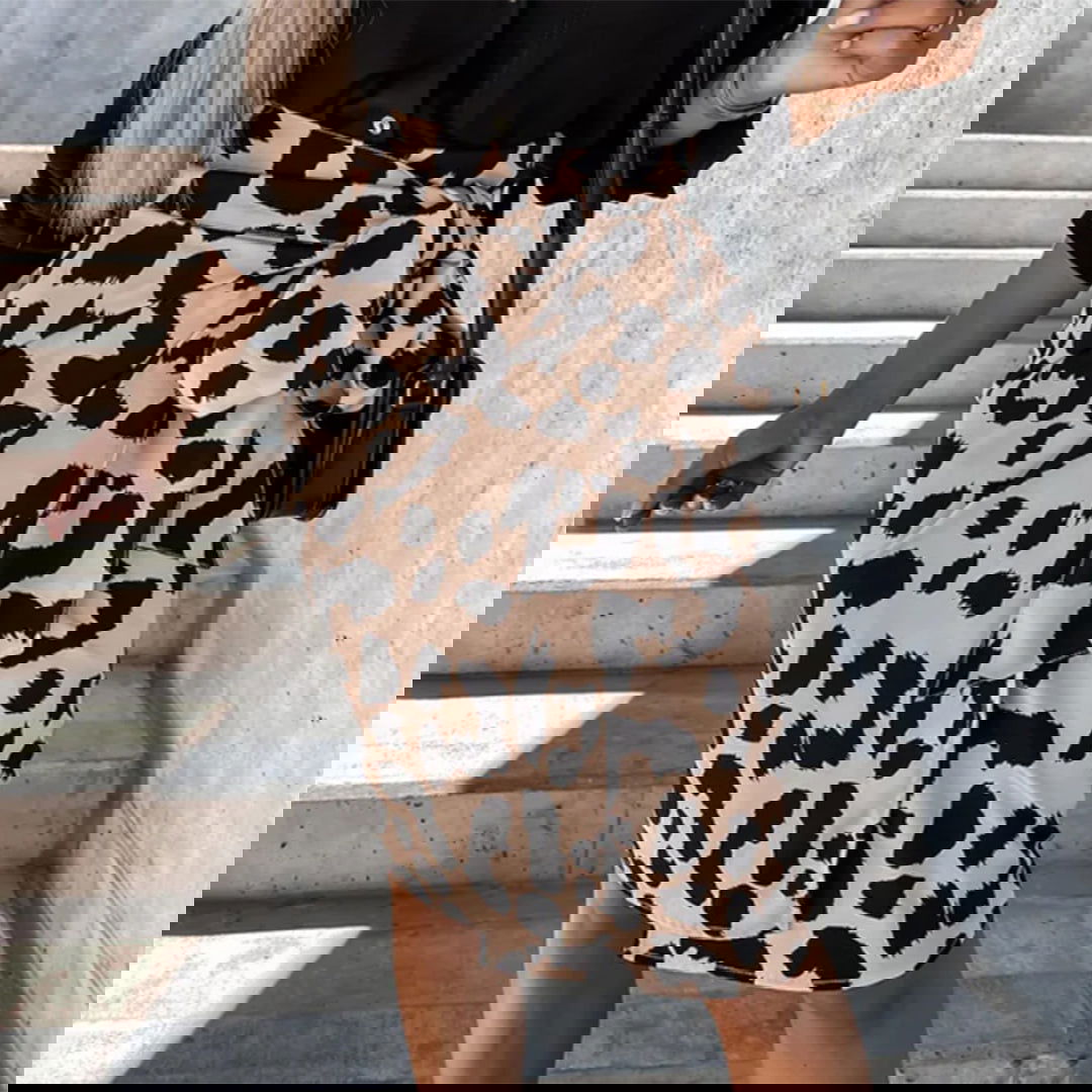 Chic Leopard Print Skirt for Trendsetting Women - DEBBIE Collection - Lizabella Fashion -  -  - Chic Leopard Print Skirt for Trendsetting Women - DEBBIE Collection - Lizabella Fashion - #tag1# - #tag2#