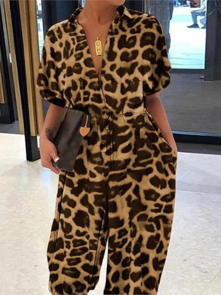 Chic V-Neck Jumpsuit - OLIVIA Collection - Lizabella Fashion -  -  - Chic V-Neck Jumpsuit - OLIVIA Collection - Lizabella Fashion - #tag1# - #tag2#