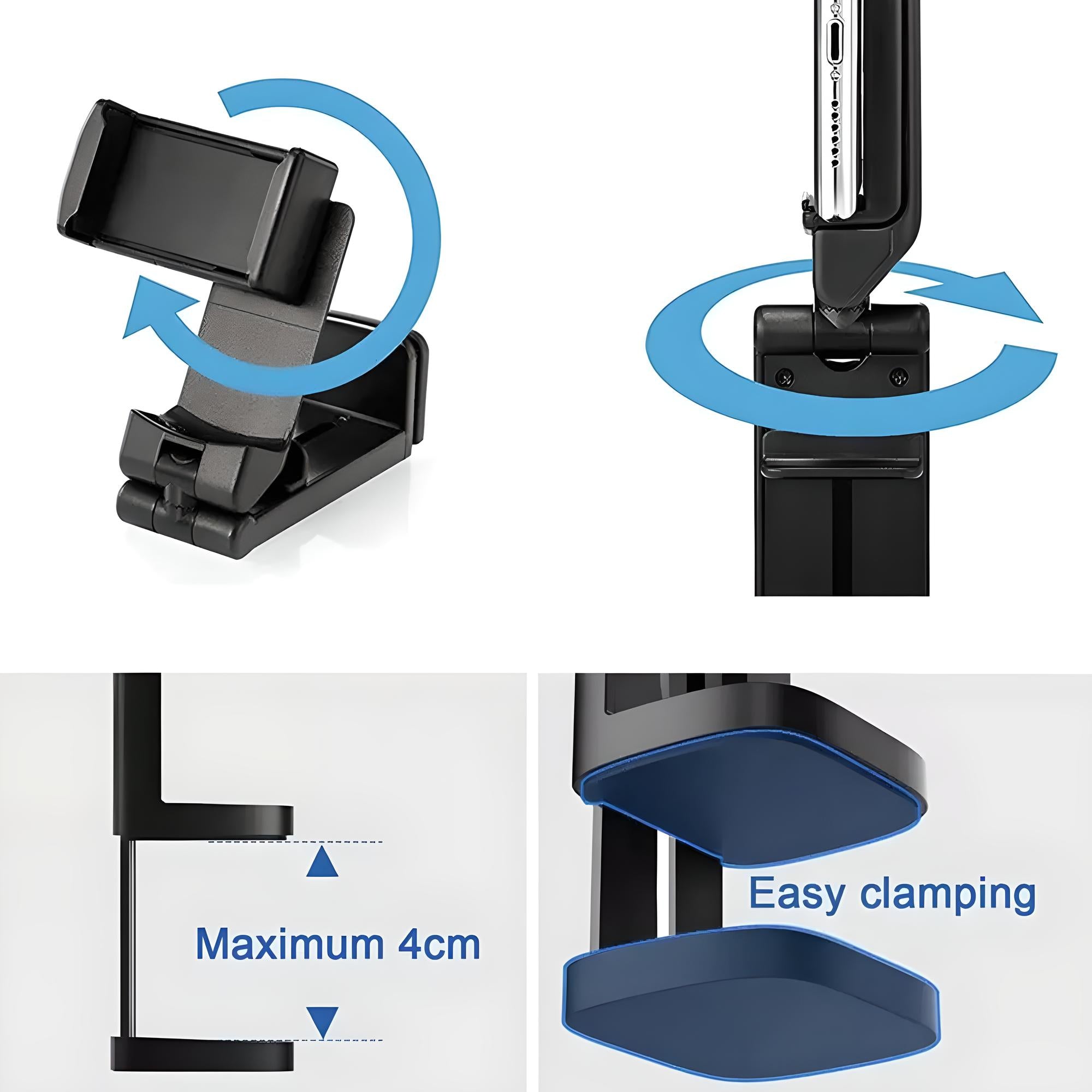 Kimora | Sleek & Compact Travel-Friendly Phone Holder