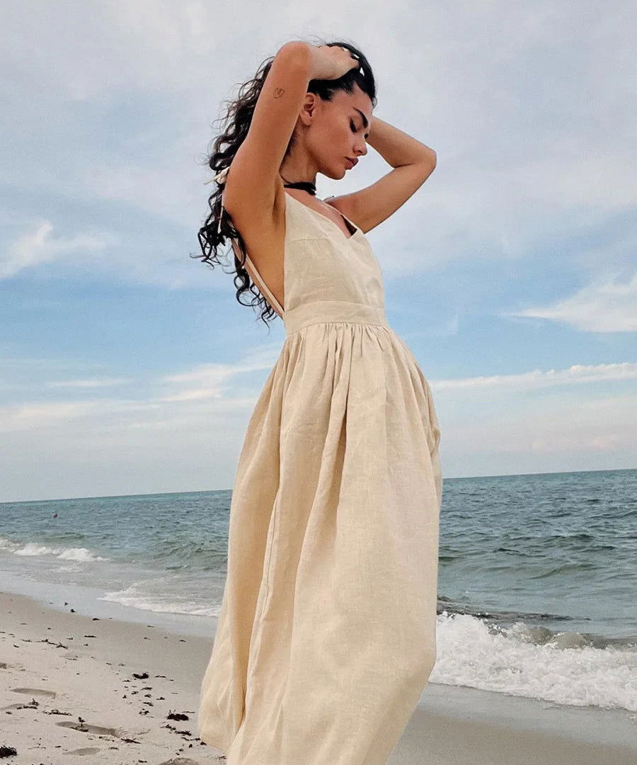 DORA | Chic and Elegant Luxury Summer Sundress - Lizabella Fashion -  -  - DORA | Chic and Elegant Luxury Summer Sundress - Lizabella Fashion - #tag1# - #tag2#