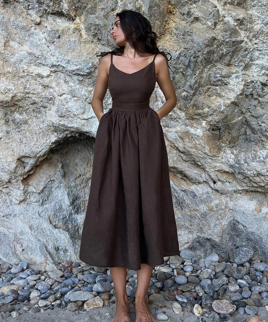 DORA | Chic and Elegant Luxury Summer Sundress - Lizabella Fashion -  -  - DORA | Chic and Elegant Luxury Summer Sundress - Lizabella Fashion - #tag1# - #tag2#