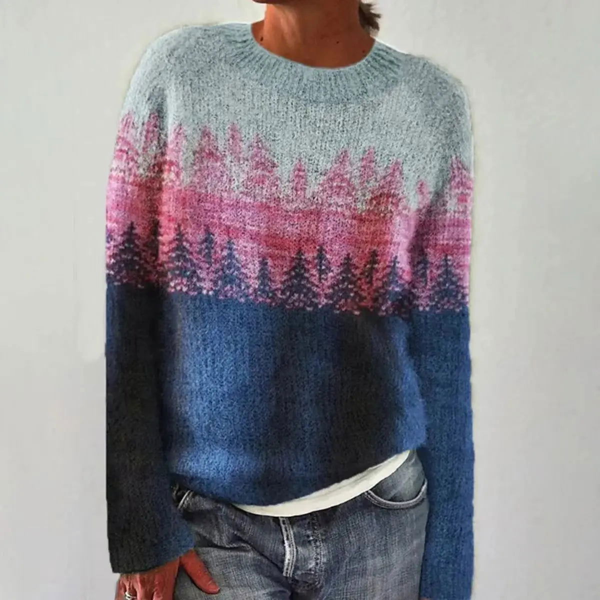 Danique | Timeless Vintage-Inspired Sweater - Lizabella Fashion -  -  - Danique | Timeless Vintage-Inspired Sweater - Lizabella Fashion - #tag1# - #tag2#