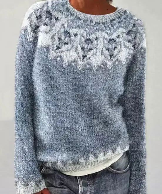 Danique | Timeless Vintage-Inspired Sweater - Lizabella Fashion -  -  - Danique | Timeless Vintage-Inspired Sweater - Lizabella Fashion - #tag1# - #tag2#