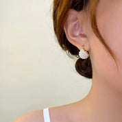 ELITE | Elegant Pearl Earrings-Lizabella Fashion