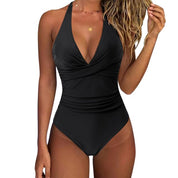 Jade | Halter One-Piece – Elevate Your Swim Style