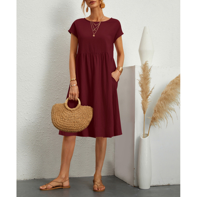 Effortless Elegance: JUDY Midi Sundress for Every Occasion - Lizabella Fashion -  -  - Effortless Elegance: JUDY Midi Sundress for Every Occasion - Lizabella Fashion - #tag1# - #tag2#