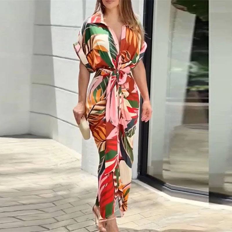 Elegant CHARLOT Maxi Dress: Stylish Sundress Featuring a Charming Bow - Lizabella Fashion -  -  - Elegant CHARLOT Maxi Dress: Stylish Sundress Featuring a Charming Bow - Lizabella Fashion - #tag1# - #tag2#