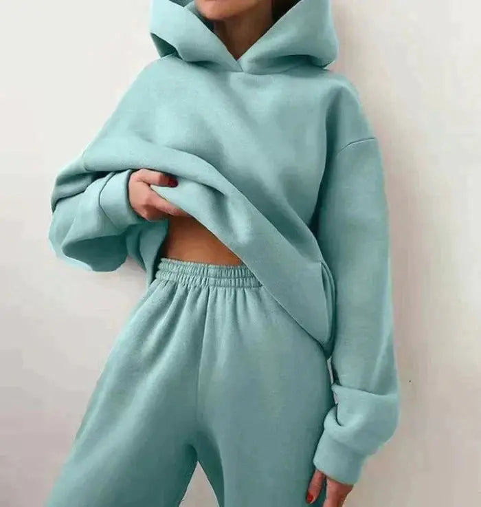 Elevate Your Style with the AMY Two-Piece Jogging Set - Lizabella Fashion