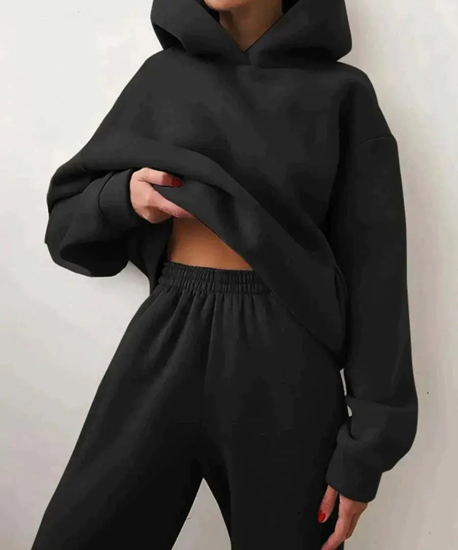 Elevate Your Style with the AMY Two-Piece Jogging Set - Lizabella Fashion