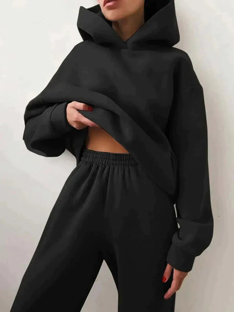 Elevate Your Style with the AMY Two-Piece Jogging Set - Lizabella Fashion