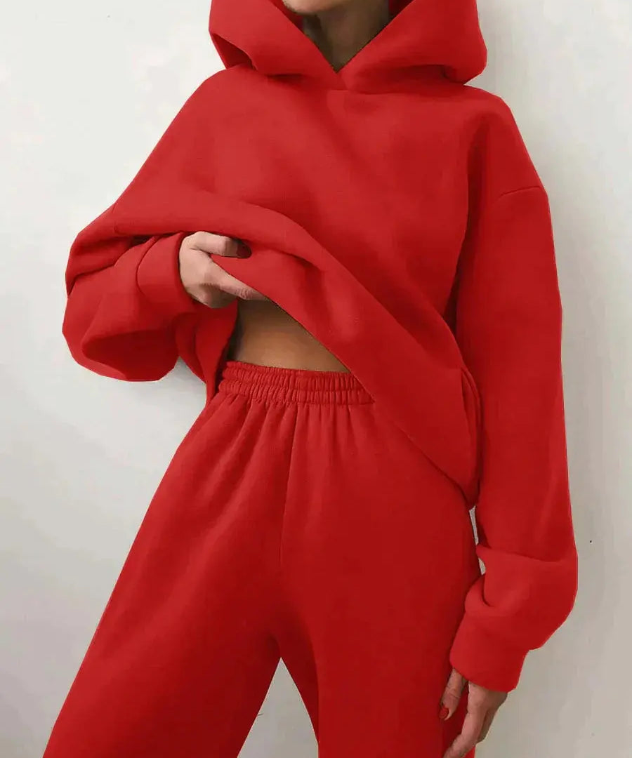 Elevate Your Style with the AMY Two-Piece Jogging Set - Lizabella Fashion