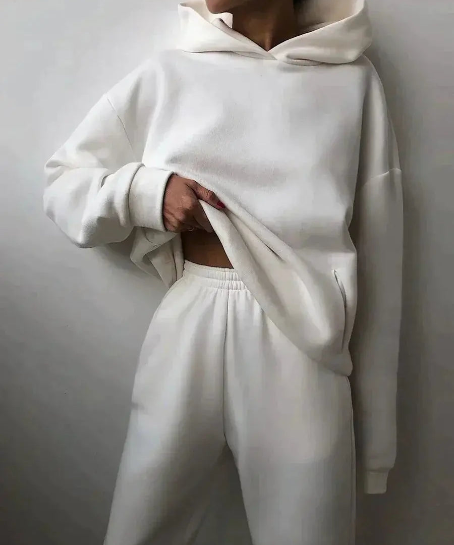 Elevate Your Style with the AMY Two-Piece Jogging Set - Lizabella Fashion