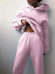 Elevate Your Style with the AMY Two-Piece Jogging Set - Lizabella Fashion