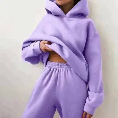 Elevate Your Style with the AMY Two-Piece Jogging Set - Lizabella Fashion