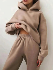Elevate Your Style with the AMY Two-Piece Jogging Set - Lizabella Fashion