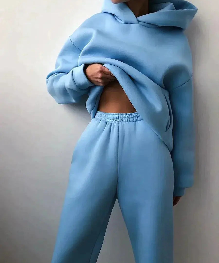 Elevate Your Style with the AMY Two-Piece Jogging Set - Lizabella Fashion