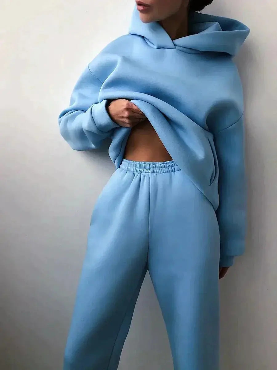 Elevate Your Style with the AMY Two-Piece Jogging Set - Lizabella Fashion