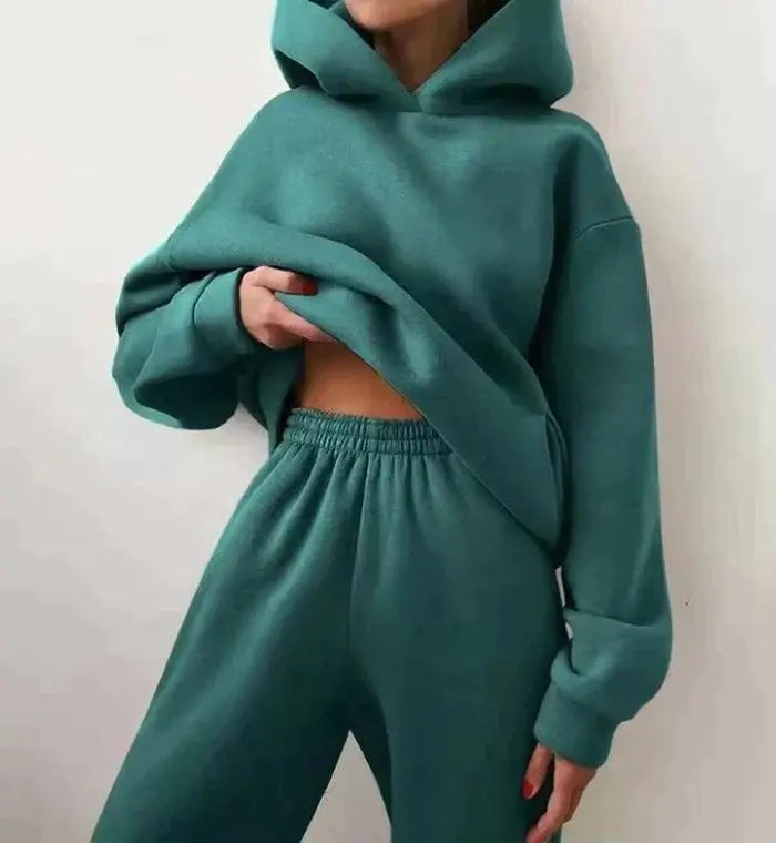Elevate Your Style with the AMY Two-Piece Jogging Set - Lizabella Fashion