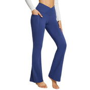 Elevate Your Workout with PINCHA's Luxe Wide Leg Yoga Pants! - Lizabella Fashion