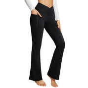 Elevate Your Workout with PINCHA's Luxe Wide Leg Yoga Pants! - Lizabella Fashion
