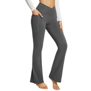 Elevate Your Workout with PINCHA's Luxe Wide Leg Yoga Pants! - Lizabella Fashion
