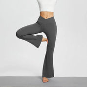 Elevate Your Workout with PINCHA's Luxe Wide Leg Yoga Pants! - Lizabella Fashion
