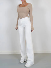Elevate Your Style with AMY's Wide-Leg Chic Trousers for Women - Lizabella Fashion -  -  - Elevate Your Style with AMY's Wide-Leg Chic Trousers for Women - Lizabella Fashion - #tag1# - #tag2#