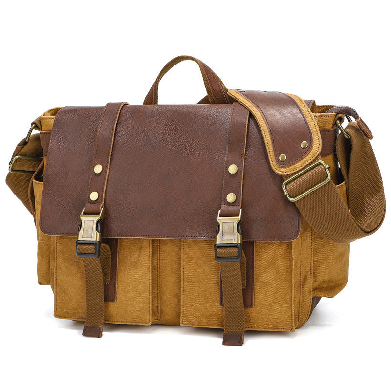 Maximo | Exquisite Cowhide Crossbody Messenger Bag