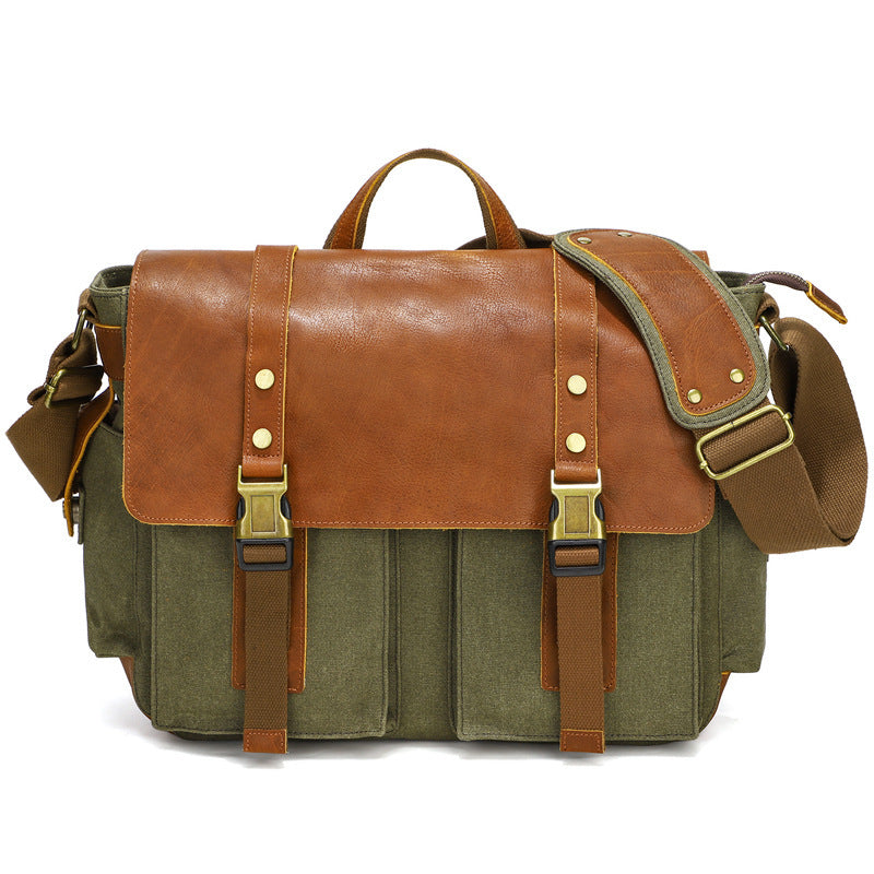 Maximo | Exquisite Cowhide Crossbody Messenger Bag