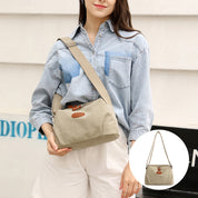Lorah | Secure-Zip Canvas Crossbody Bag
