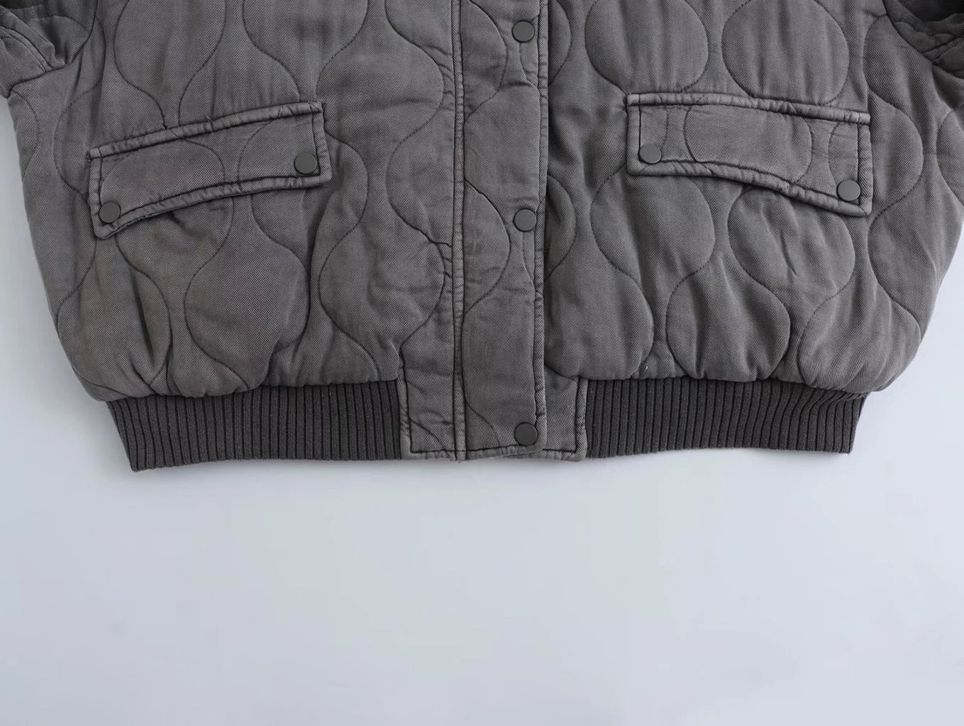 Leslie | Lightweight & Loose-Fit Stylish Gray Jacket