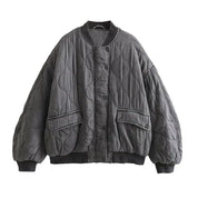 Leslie | Lightweight & Loose-Fit Stylish Gray Jacket