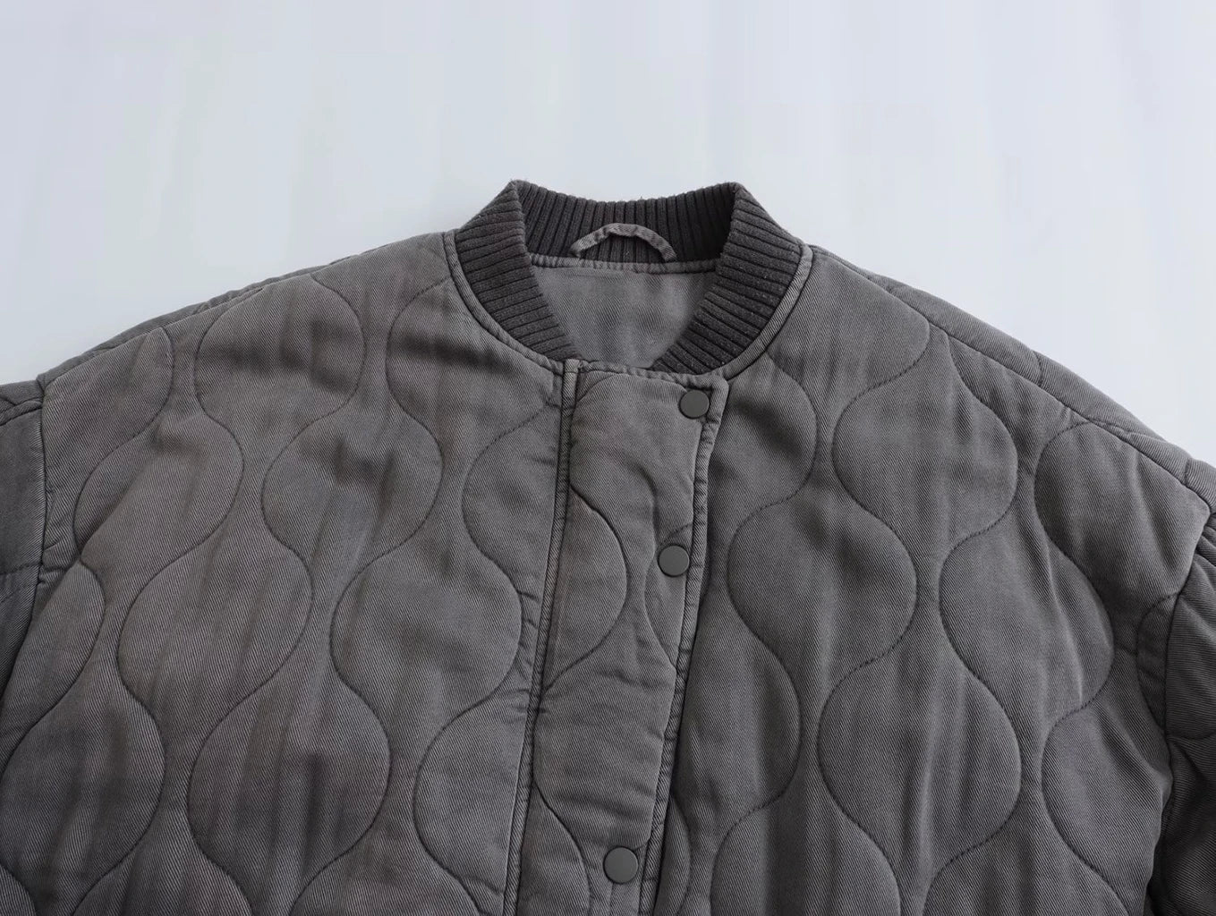 Leslie | Lightweight & Loose-Fit Stylish Gray Jacket
