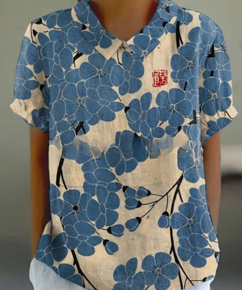 Fae | Floral Shirt with flowers